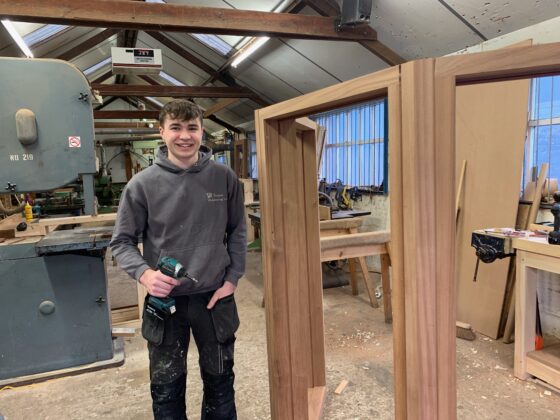 Tim White – Apprentice Bench Joiner – IOC Student Member, Sheffield College