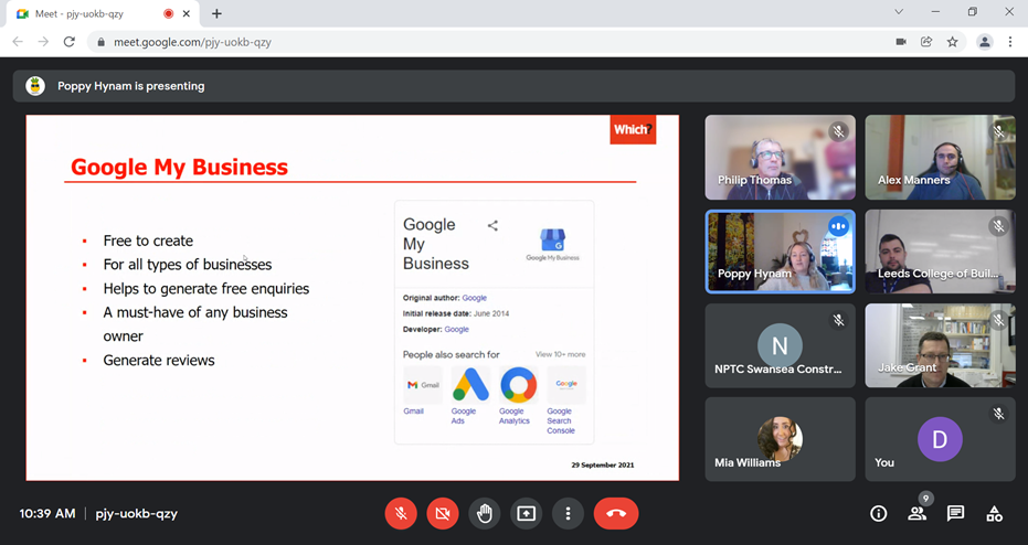 The webinar, which focused on starting your own business after leaving education, will shortly be available to IOC members in the membership area of this website .